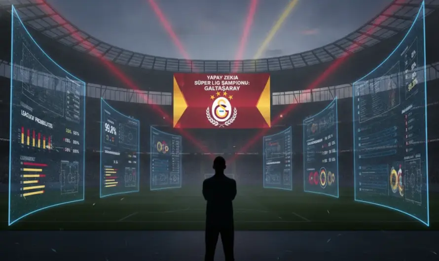 Yapay Zeka Süper Lig Yarışında Galatasaray’ı Zirveye Taşıdı